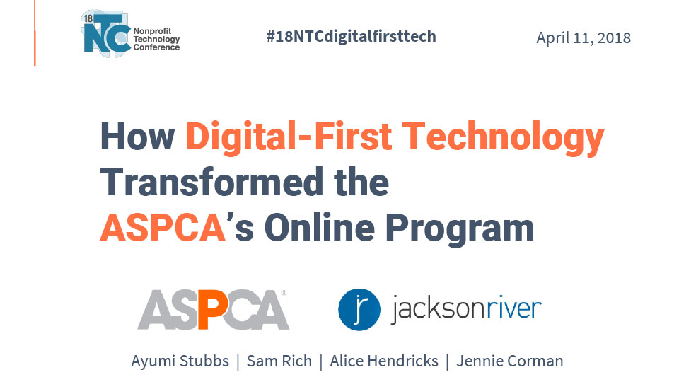 How Digital-First Technology Transformed the ASPCA’s Online Program